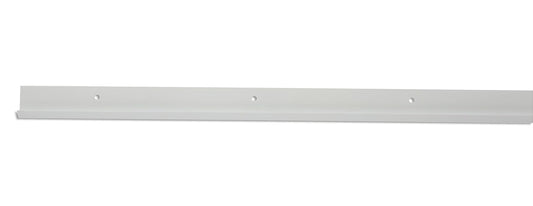 Rubbermaid FastTrack Rail de 40 Pulgadas | Acero Resistente Blanco, 1.01 m, Hogar, Lavandería, Baño, Barro, Despensa, Clóset de Lino