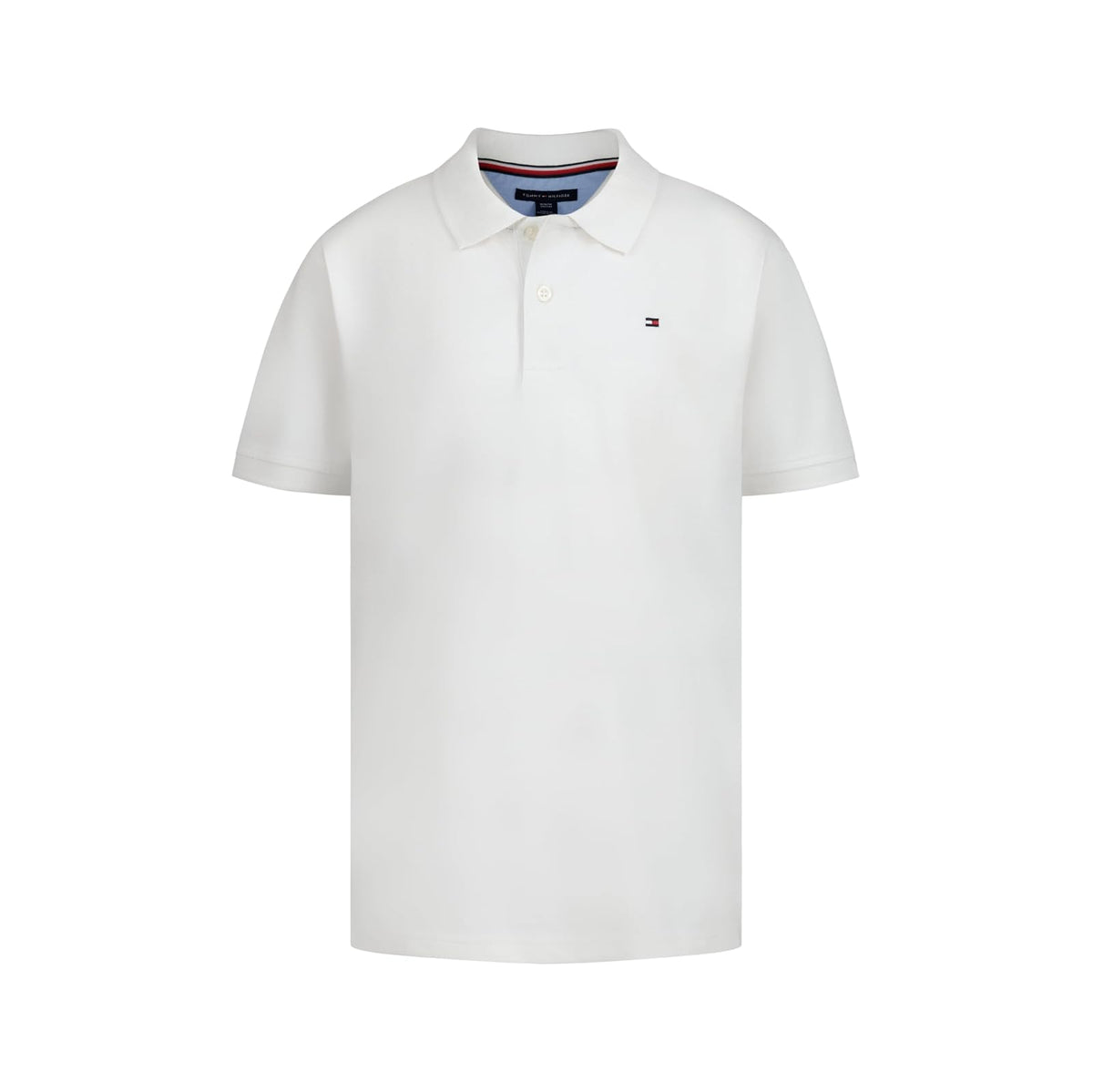 Tommy Hilfiger Polo de Hiedra elástica para niños - Niños grandes - 12-14 - blanco