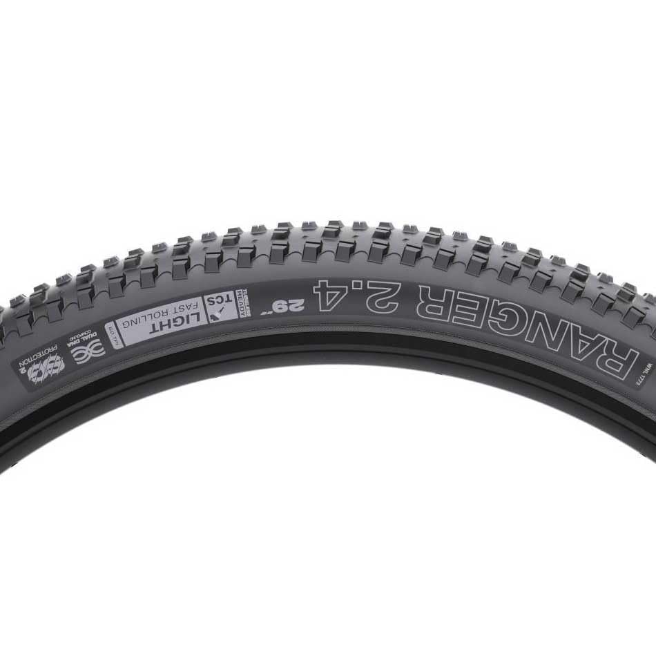Llanta WTB 29X2.40 (54-622) Montaña Ranger Doblable TCS-Tubeless Light/Fast Rolling Dual Negra W010-0879