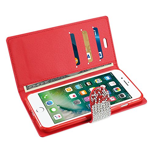 Reiko Cable de Datos de Nailon Trenzado Micro USB 2.0 de Carga y sincronización para MacBook con USB Tipo C, Rojo