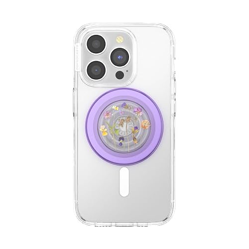PopSockets MagSafe Empuñadura para Teléfono con Agarre Intercambiable - Campos Morados