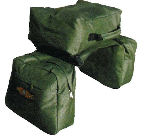 MiracleCorp Products Hamilton Versa-Packs - Alforja aislada con Mochila, Verde, 16" x 12" x 3"