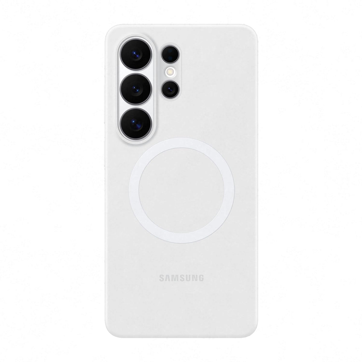 Samsung Funda de Silicona con Imán para Galaxy S26 - Ultra - White