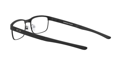 Oakley OX5132 - anteojos de sol para hombre (superficie cuadrada, titanio, lentes graduadas no polarizadas, 52 mm), color negro mate