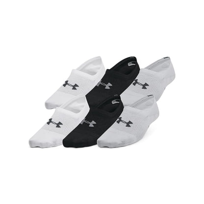 Under Armour Breathe Lite pack de 6 calcetines liner para mujer - CH - (014) Halo Gray - Halo Gray - Castlerock