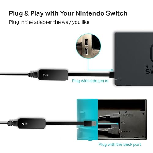 TP-Link UE306, Adaptador de Red USB 3.0 a Ethernet RJ45 LAN Gigabit, 1000Mbps, Compatible con Switch, Windows 11/10/8.1 y Linux OS