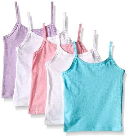 Hanes Paquete de Camisola para niñas pequeñas, 100% algodón, sin Etiqueta, Color