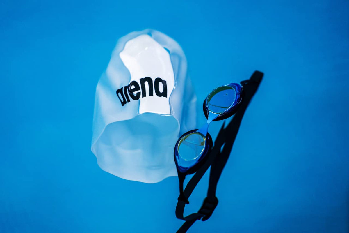 Arena - anteojos de natación unisex para adultos, con diseño hidrodinámico de policarbonato, espejo/lente antiespejo, diseño hidrodinámico