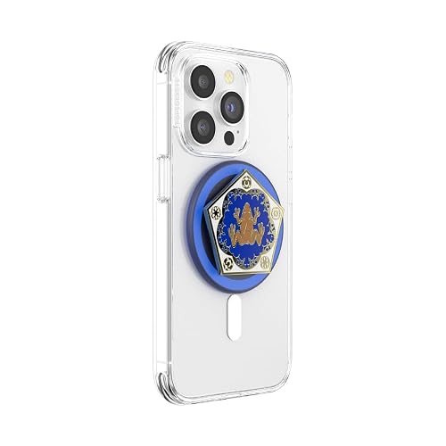 PopSockets - Empuñadura para teléfono MagSafe con Soporte, Soporte magnético, Parte Superior Intercambiable, sujeción Segura para iPhone MagSafe, Agarre para teléfono y Tablet, Harry Potter, Esmalte