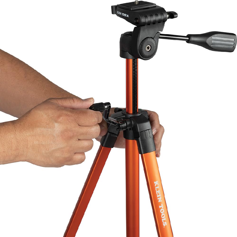 Klein Tools 69345 - Trípode Flexible con Soporte, Aluminio Ligero, Compatible con Niveles láser Klein Tools y Otros Productos