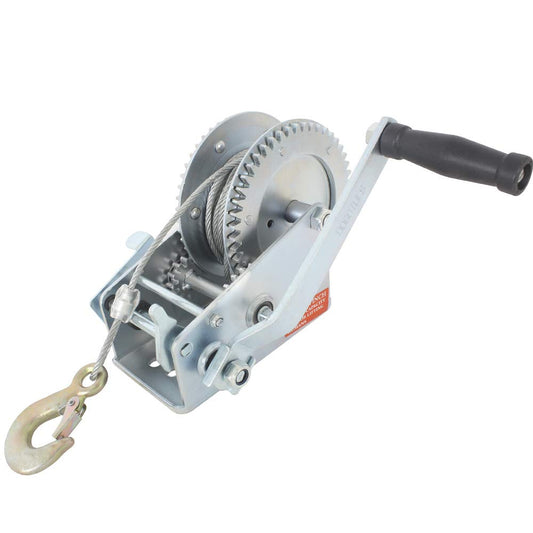 Dogo Tuls RH5012 Restirador Manual, 2000 Lbs, Cable Acero Doble Engrane