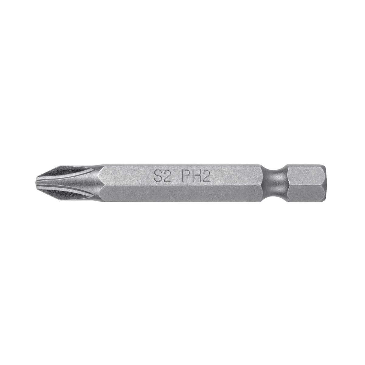 Truper Expert PUDE-1202-15, Estuche con 15 puntas de cruz PH2 largo 2" - 2' - Largo 2" - 15 Puntas