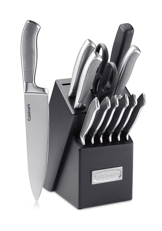 Cuisinart C77SS 13P 13 piezas Colección Graphix Bloque para juego de cuchillos, acero inoxidable