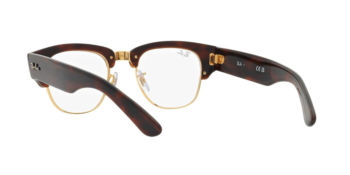 Ray-Ban Rx0316v Mega Clubmaster - Marcos cuadrados para anteojos graduadas para mujer