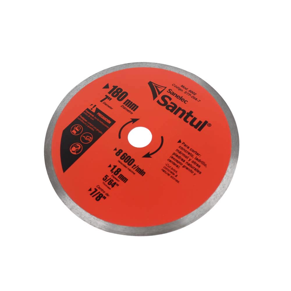 Santul 8002 Disco de Diamante Rin Continuo 7"