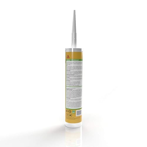 SIKA Zero Salitre, PET 5 L, Impermeabilizante para muros con humedad en interior Color Blanco + Seal 113 Universal – Cartucho 270 ML - Sellador de Uso General Tecnología Híbrida CET,Color Transparente