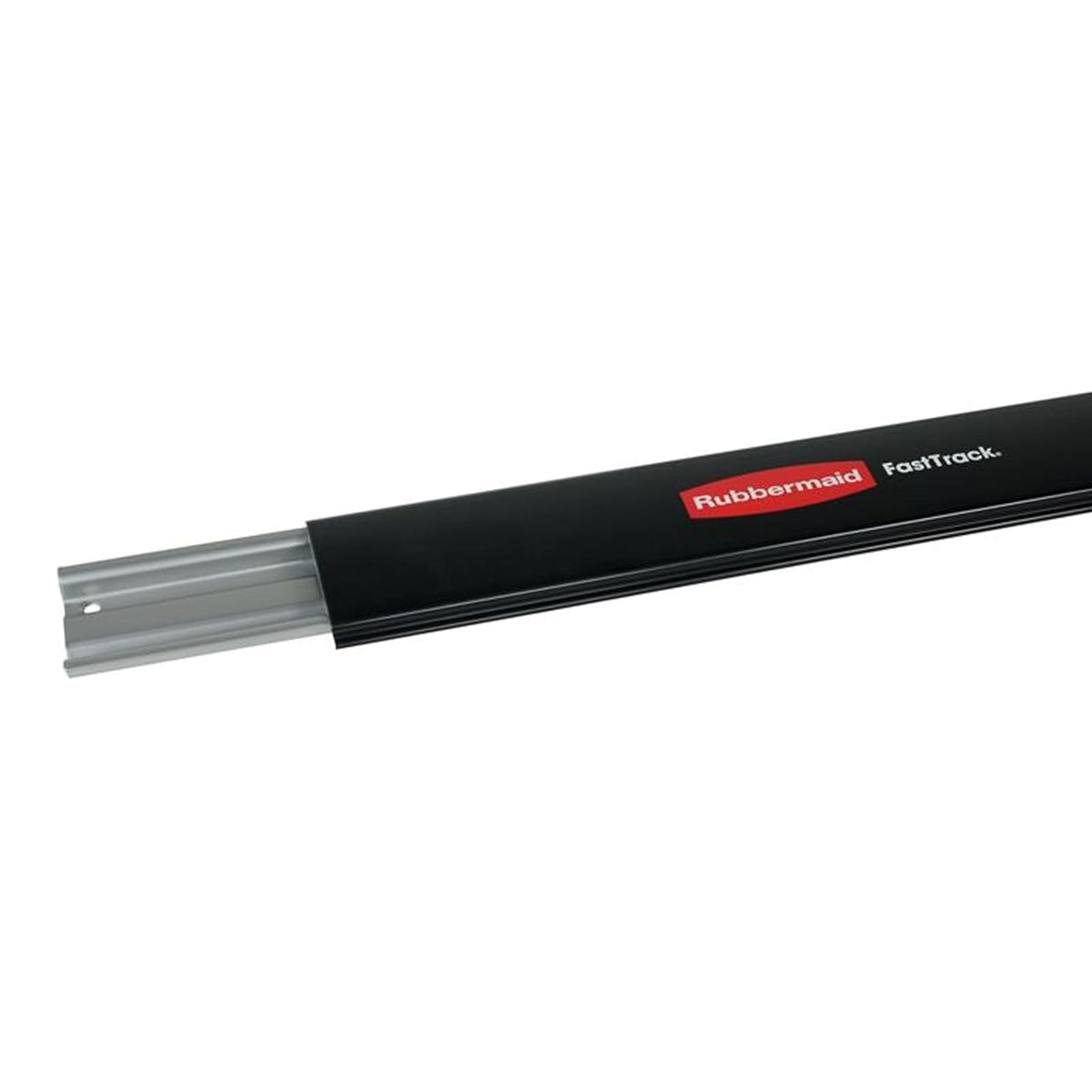 Rubbermaid FG5M1300CSLRK Fast Track Riel de pared con ganchos