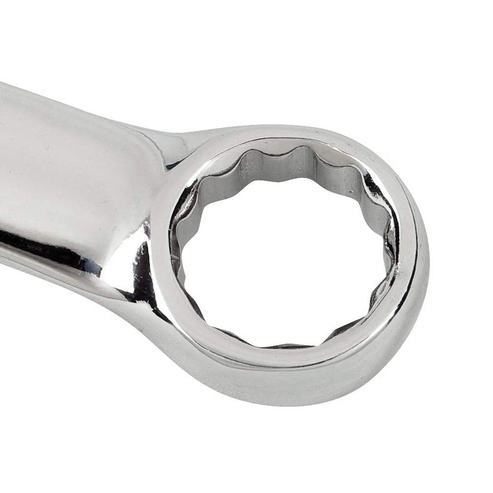 URREA Llave combinada de 12 puntos, herramienta mecánica de 1-7/8 pulgadas con construcción forjada en caliente y acabado satinado, 1260 A