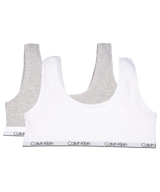 Calvin Klein Modern Cotton 2 Pack Bralette Sujetador Niñas
