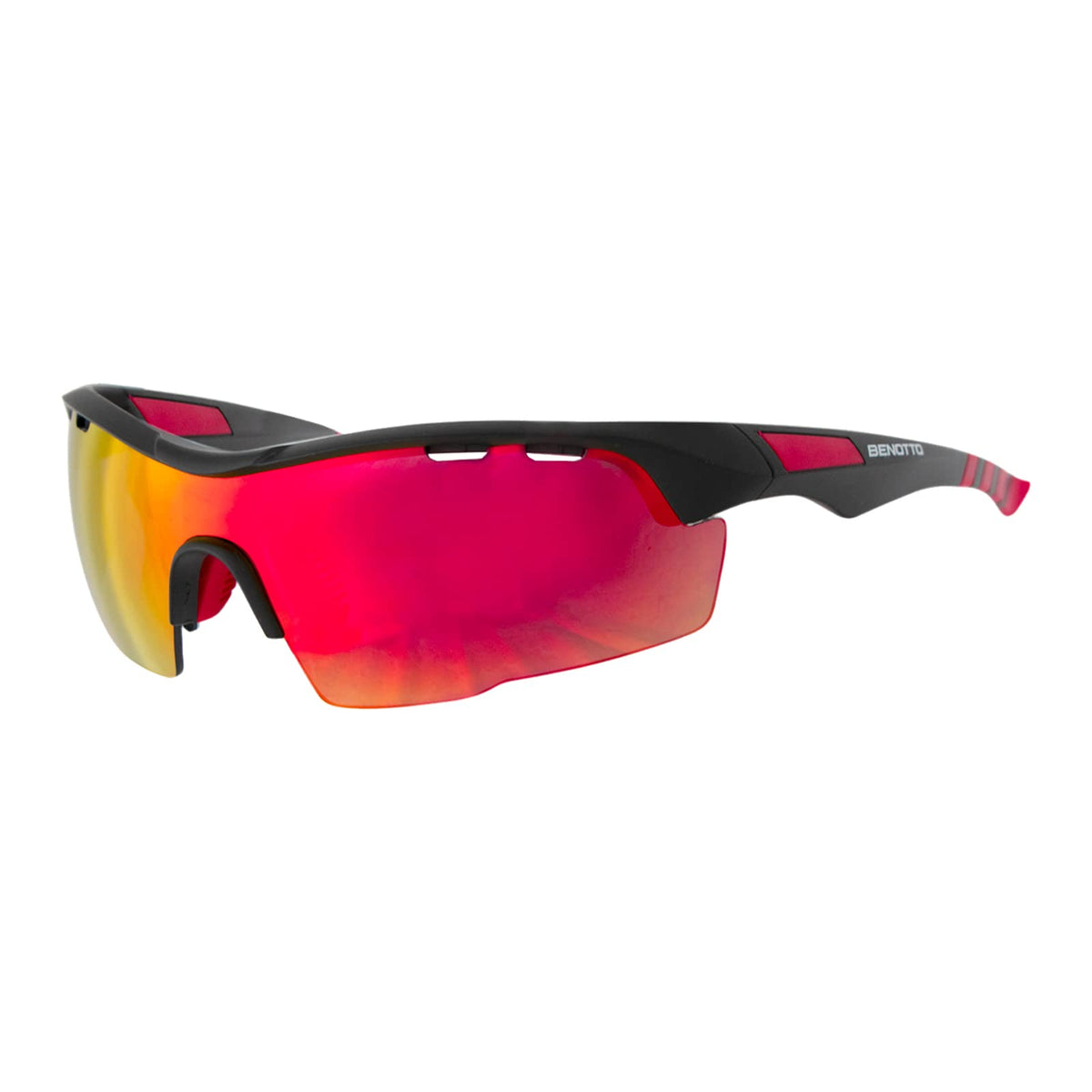 Lentes Benotto Negro/Rojo Mica: Rojo S-18005-B