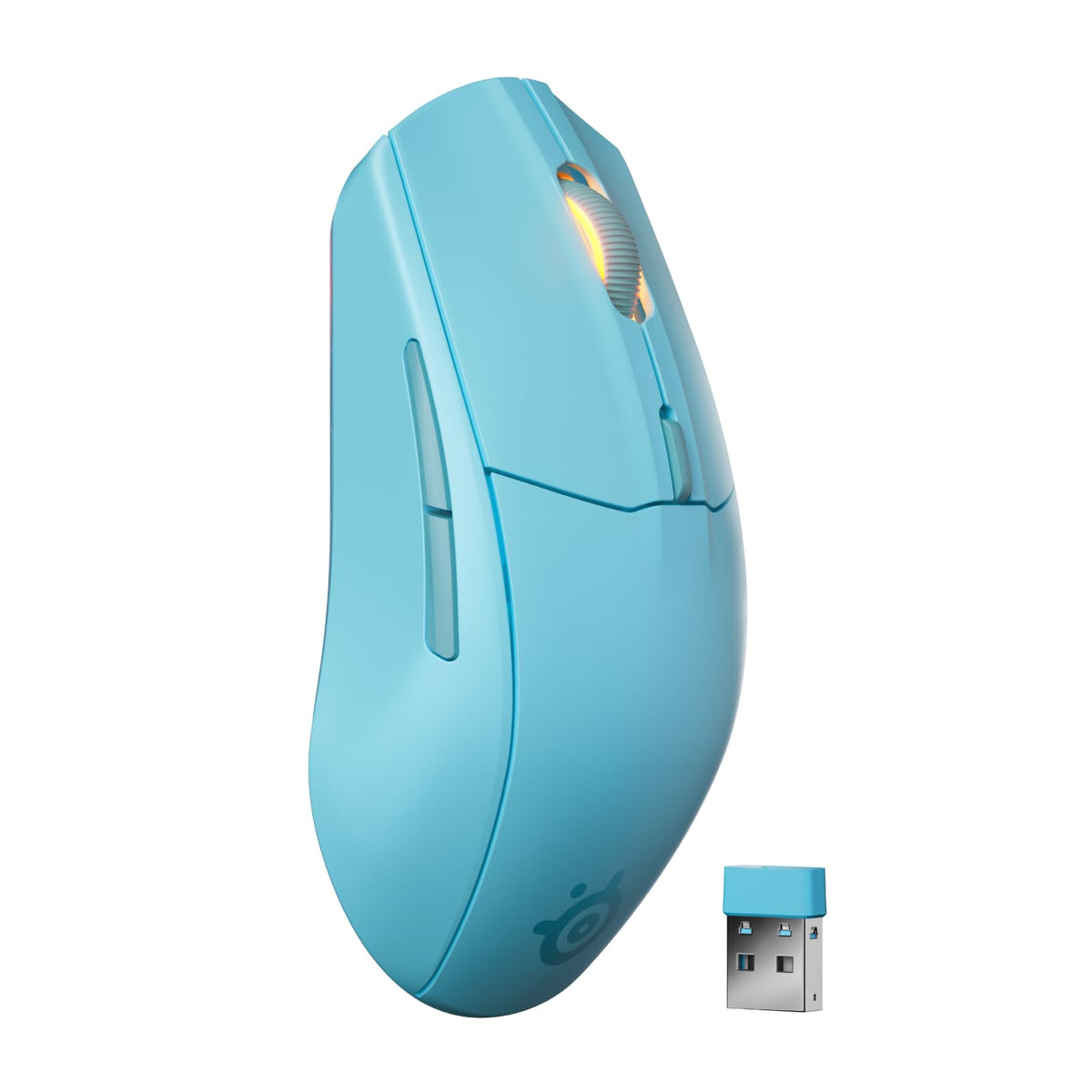 SteelSeries Rival 3 Gen 2 Mouse Gamer con Cable RGB - Agua - Rival 3 Gen 2 - Inalámbrico