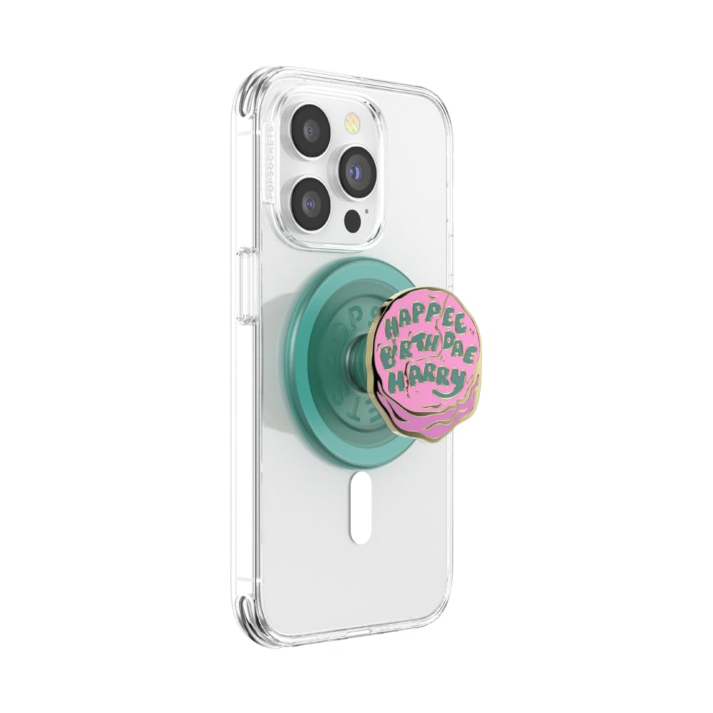 PopSockets Agarre para Celular MagSafe con Soporte, Harry Potter - MagSafe - Cumpleaños esmaltado