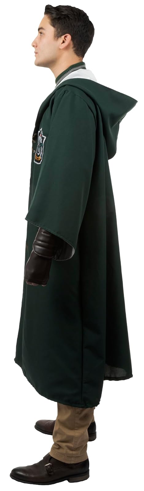 DISFRAZ QUIDDITCH SLYTHERIN, TALLA: L, Disfraz Original de Pelicula de Harry Potter, Disfraces de Magos y Deportes Ideal para Halloween y Fiestas de Disfraces