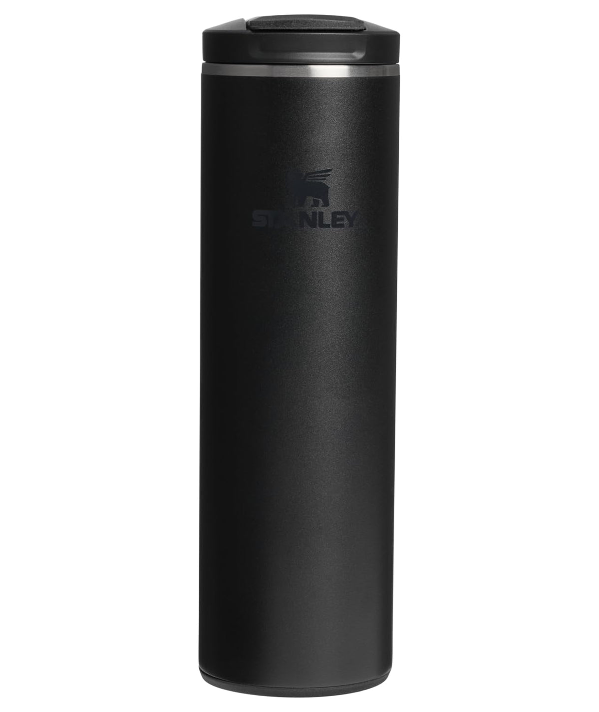STANLEY Transit - Taza de Viaje Térmica de Acero Inoxidable, a Prueba de Fugas, Sin BPA - Negro 2.0 - 16 Ounces
