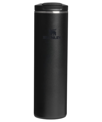 STANLEY Transit - Taza de Viaje Térmica de Acero Inoxidable, a Prueba de Fugas, Sin BPA - Negro 2.0 - 16 Ounces