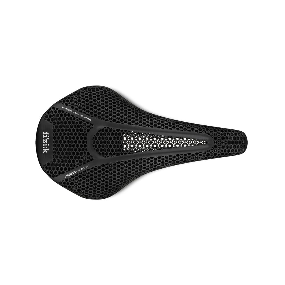 Fizik Vento Argo R3 - Sillín de Bicicleta con Estampado en 3D, Asiento de Nariz Corta