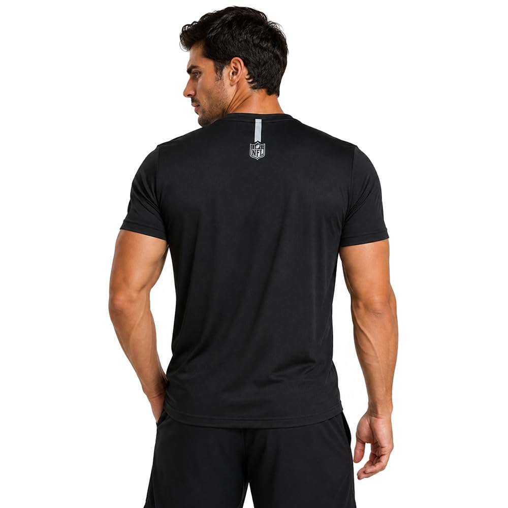 NFL Playera Deportiva Las Vegas Raiders Negro para Hombre