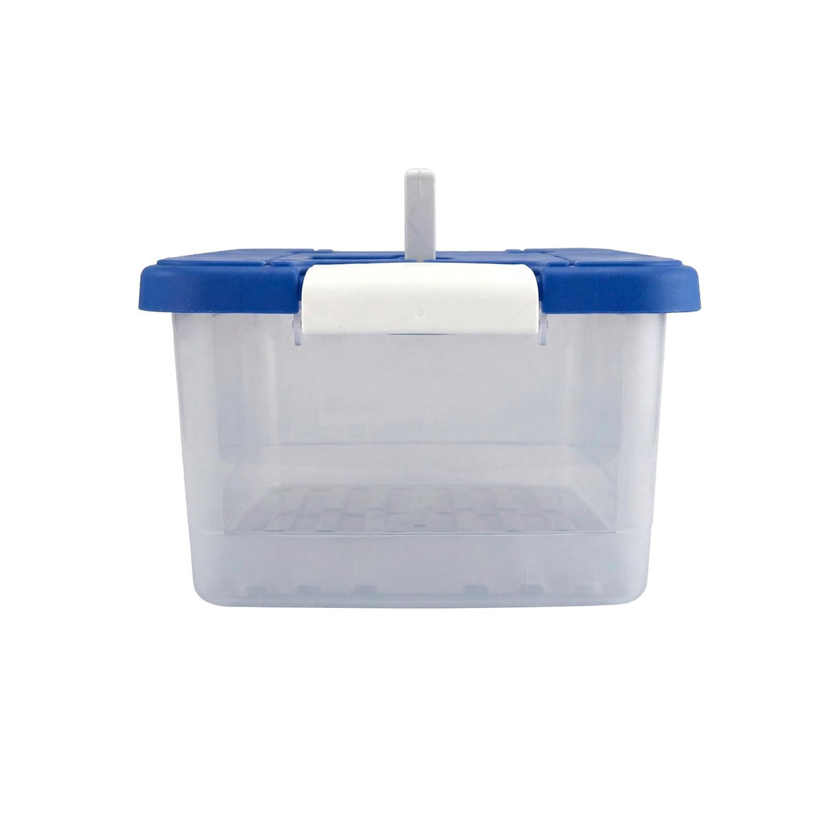 Set de 3 Cajas de Almacenamiento 16 L con Cierre Click Color Azul