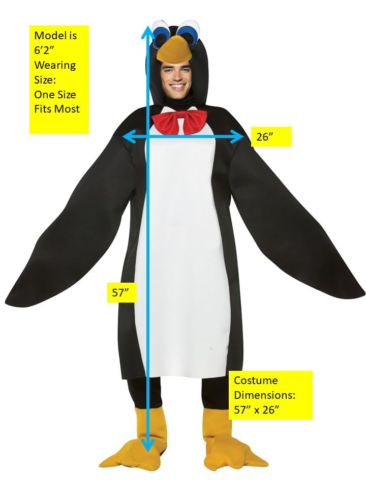 Rasta Imposta Adult Penguin Costume