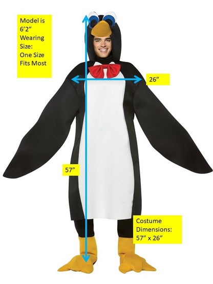 Rasta Imposta Adult Penguin Costume