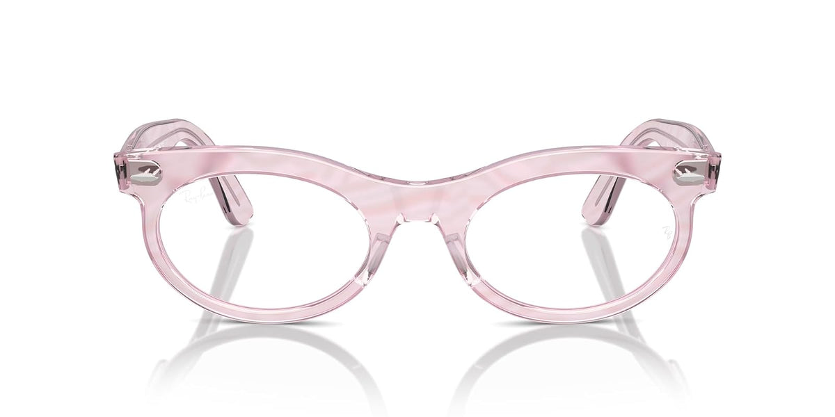 Ray-Ban Rx2242v Wayfarer - Marco cuadrado ovalado para anteojos graduadas