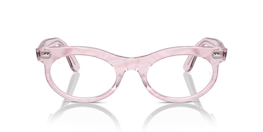 Ray-Ban Rx2242v Wayfarer - Marco cuadrado ovalado para anteojos graduadas