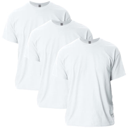 Gildan Playera Ultra Cotton G2000 Multipack para Hombre, Ajuste Clásico - blanco - 4XL