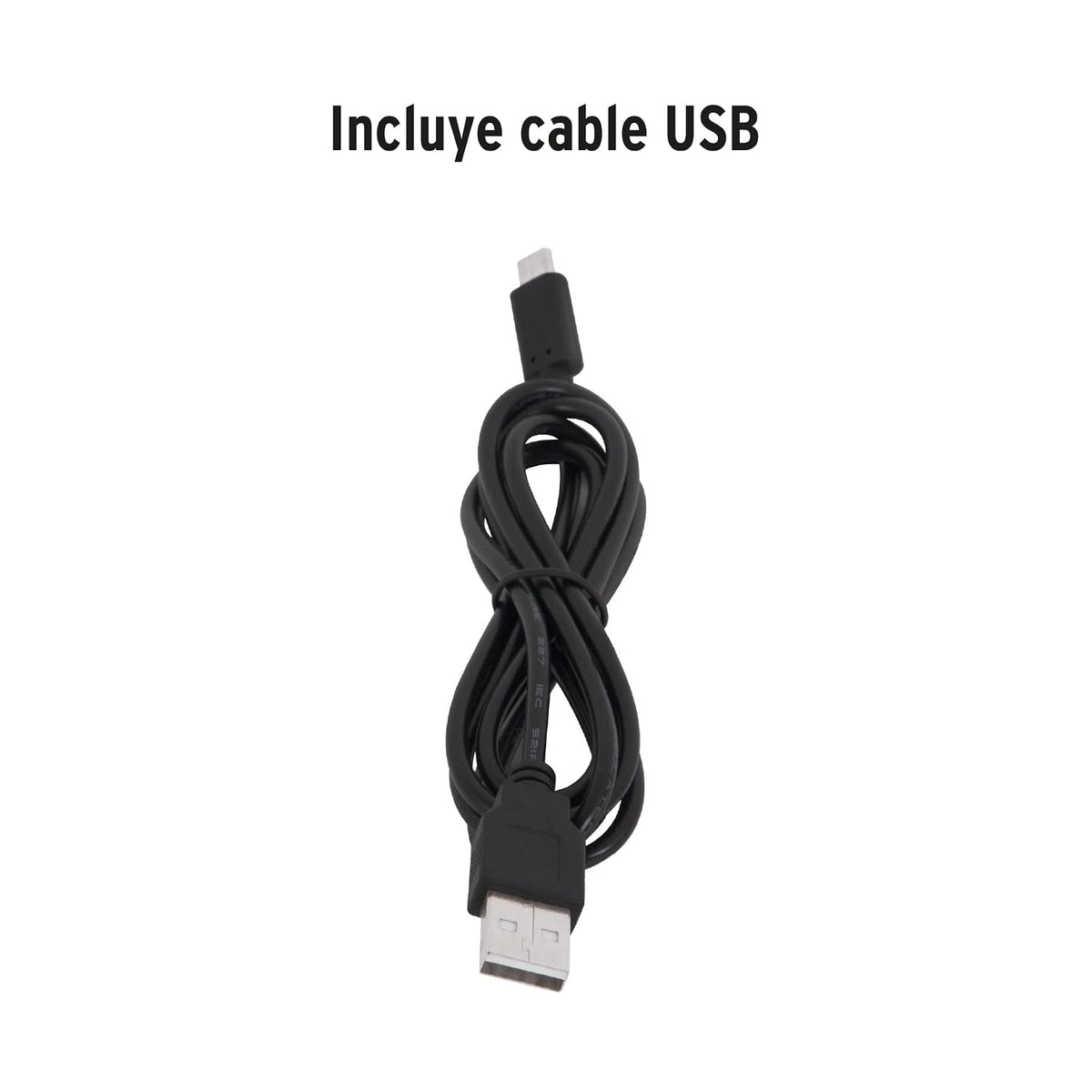 Truper LI-CA-80R, Linterna de minero, 80 lúmenes, 1 LED, recargable