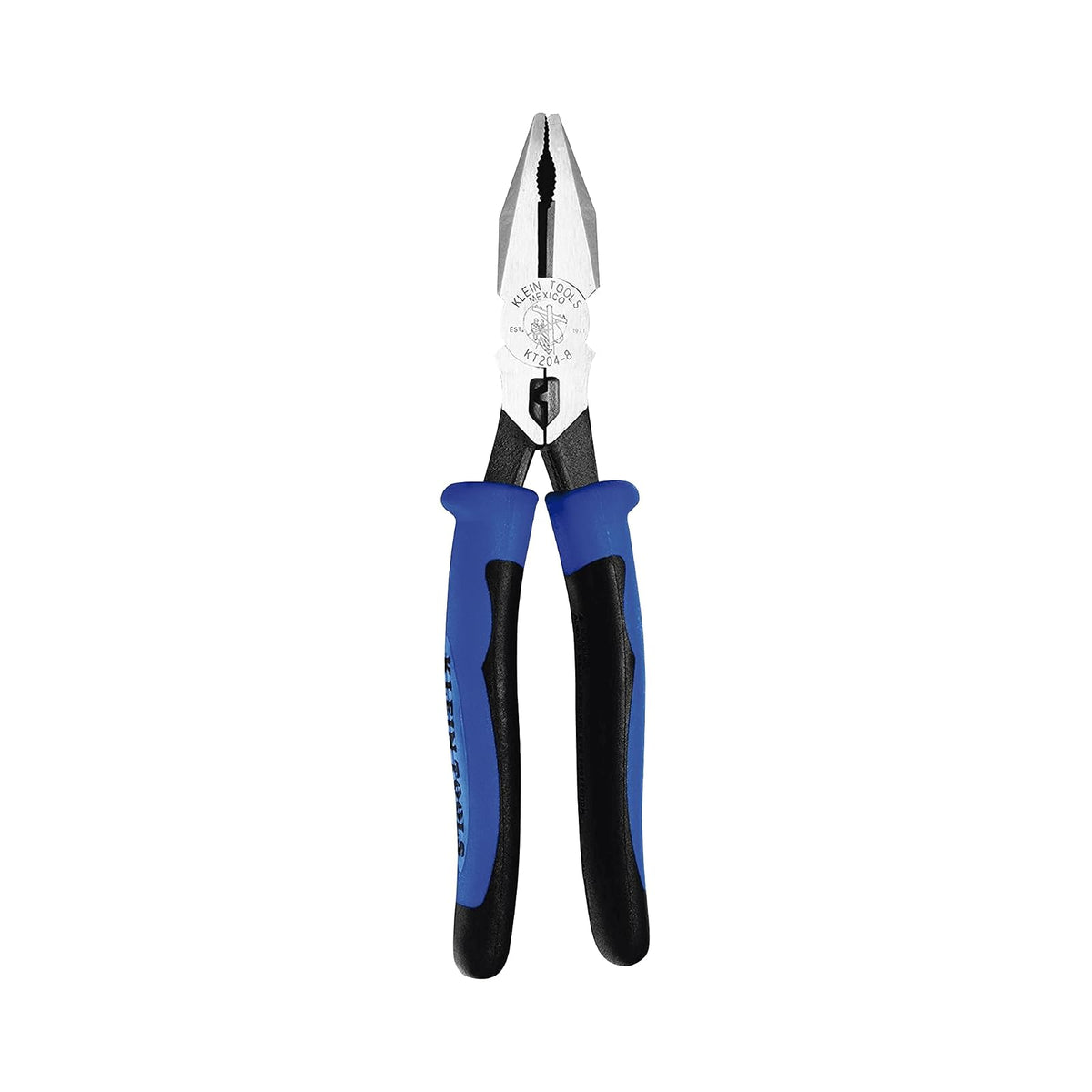 KLEIN TOOLS KT204-8 | Pinza De Electricista Universal | 8" | Agarre Firme | Pinzas electricista de 8" para sujetar, doblar y cortar cables con agarre firme, ideales para trabajos eléctricos diarios.