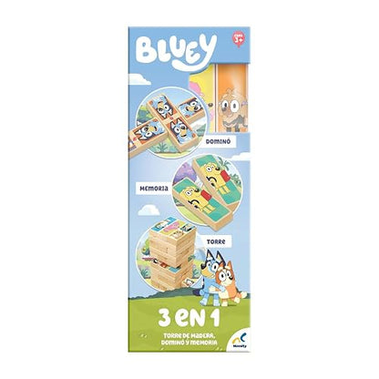 Torre De Madera 3 En 1 Bluey