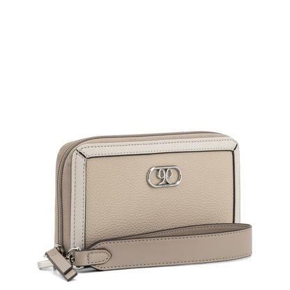 Nine West Cartera Porta celular para Mujer Beige NYP568543