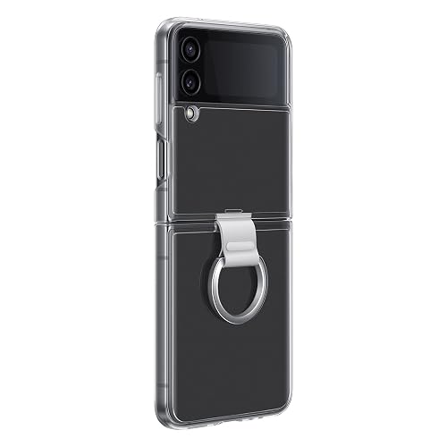 Samsung Galaxy Flip 4 Clear Cover with Ring Transparente