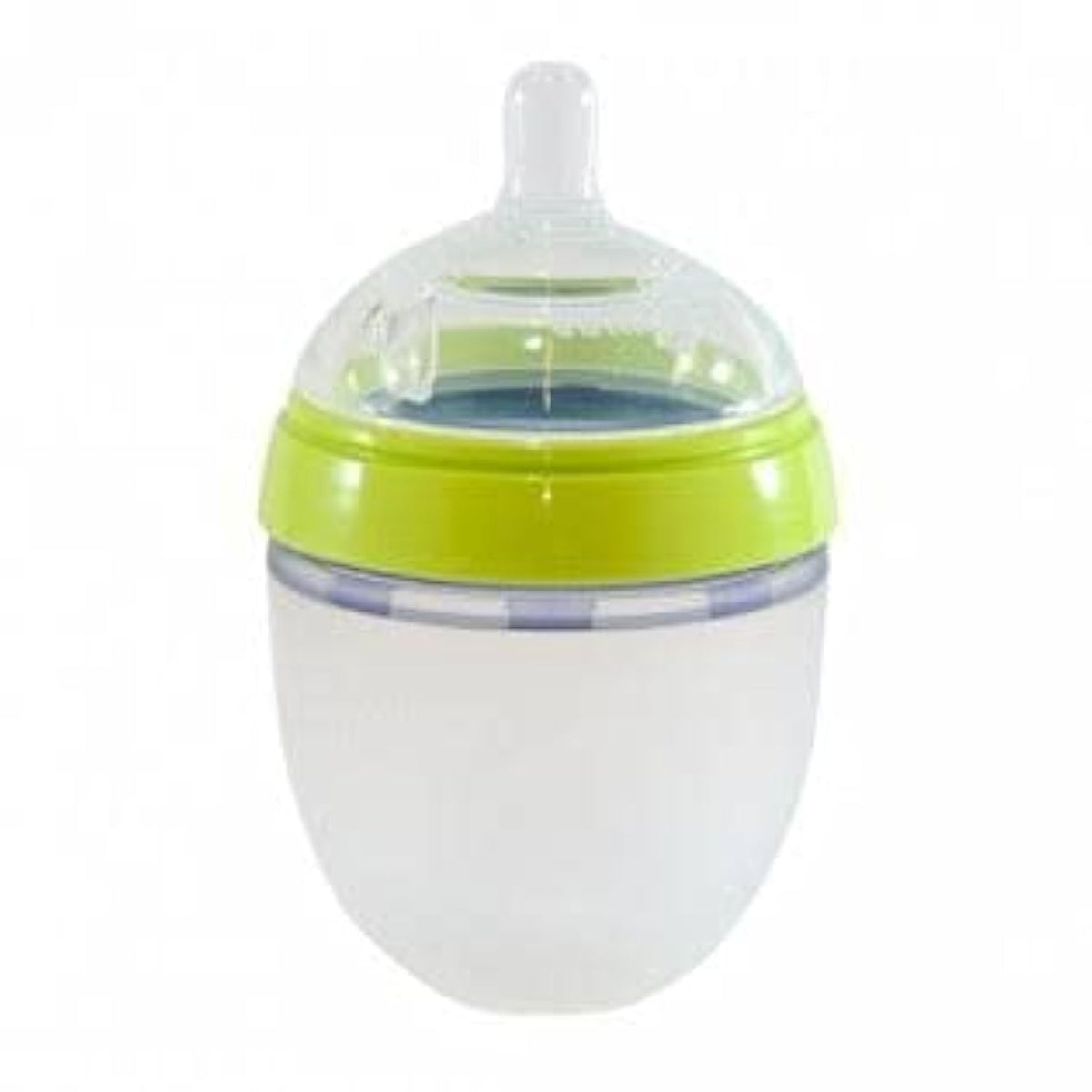 Comotomo Natural Feel Baby Bottle, Green, 5 Ounces