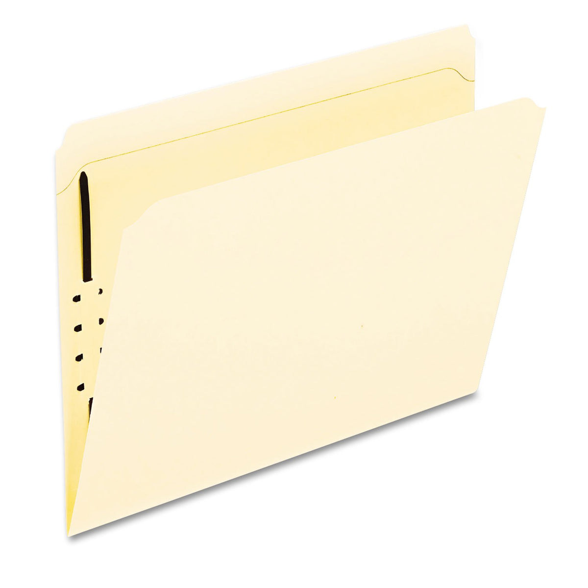 Pendaflex - Carpetas de sujeción, 2 cierres, tamaño carta, Manila, 1 cierre, Beige, Straight Cut