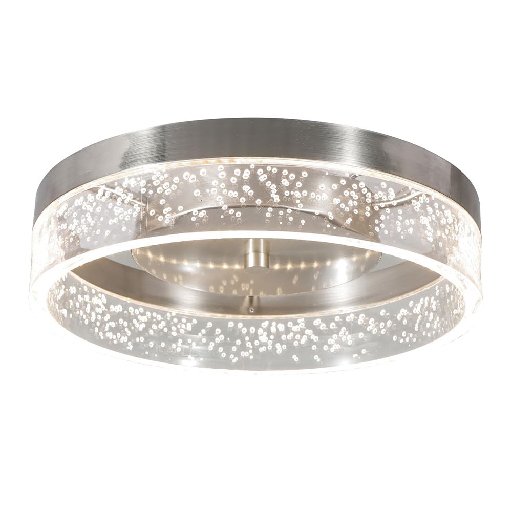 Tecnolite - Lámpara de Techo Plafón LED 20 W, Luz Cálida Brillante, No atenuable