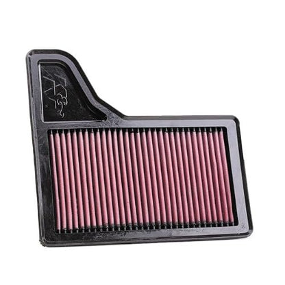 K&N Filtro de Aire de Motor Lavable para Ford Mustang L4/V6/V8 2015-2019, 33-5029