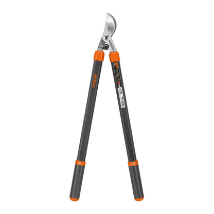 Truper TF-122, Tijera para ramas altas tipo California, mangos de madera de 21", cabeza forjada