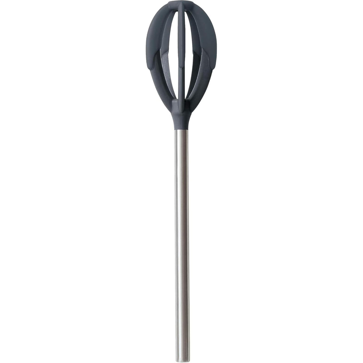 Tovolo Better Bateador Tool (carbón) – Silicona y acero inoxidable utensilios de cocina para mezclar panqueques, gofres, pasteles, magdalenas y más para hornear, sin BPA y apto para