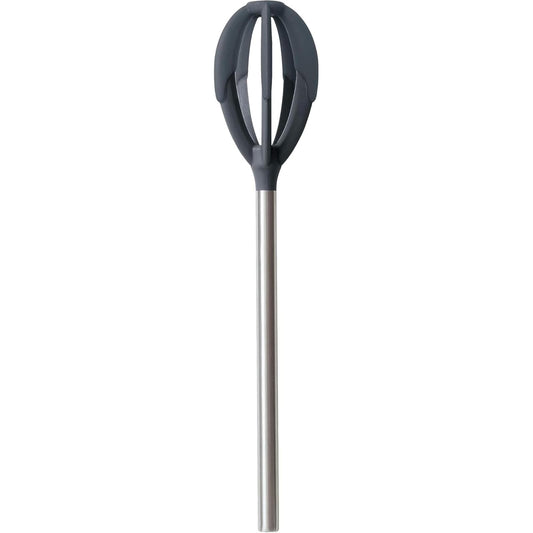 Tovolo Better Bateador Tool (carbón) – Silicona y acero inoxidable utensilios de cocina para mezclar panqueques, gofres, pasteles, magdalenas y más para hornear, sin BPA y apto para