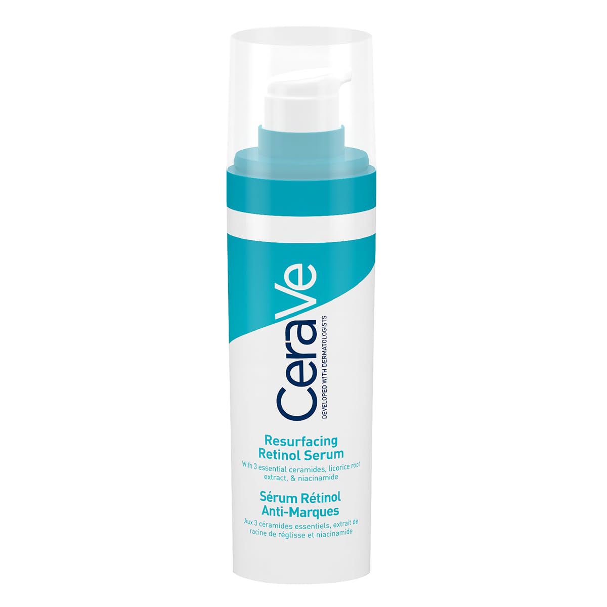 CeraVe Sérum Retinol Anti-Marcas e Imperfecciones con Retinol Encapsulado, Niacinamida y Ceramidas Esenciales, Para Piel Grasa o con Tendencia al Acné, 30 ml